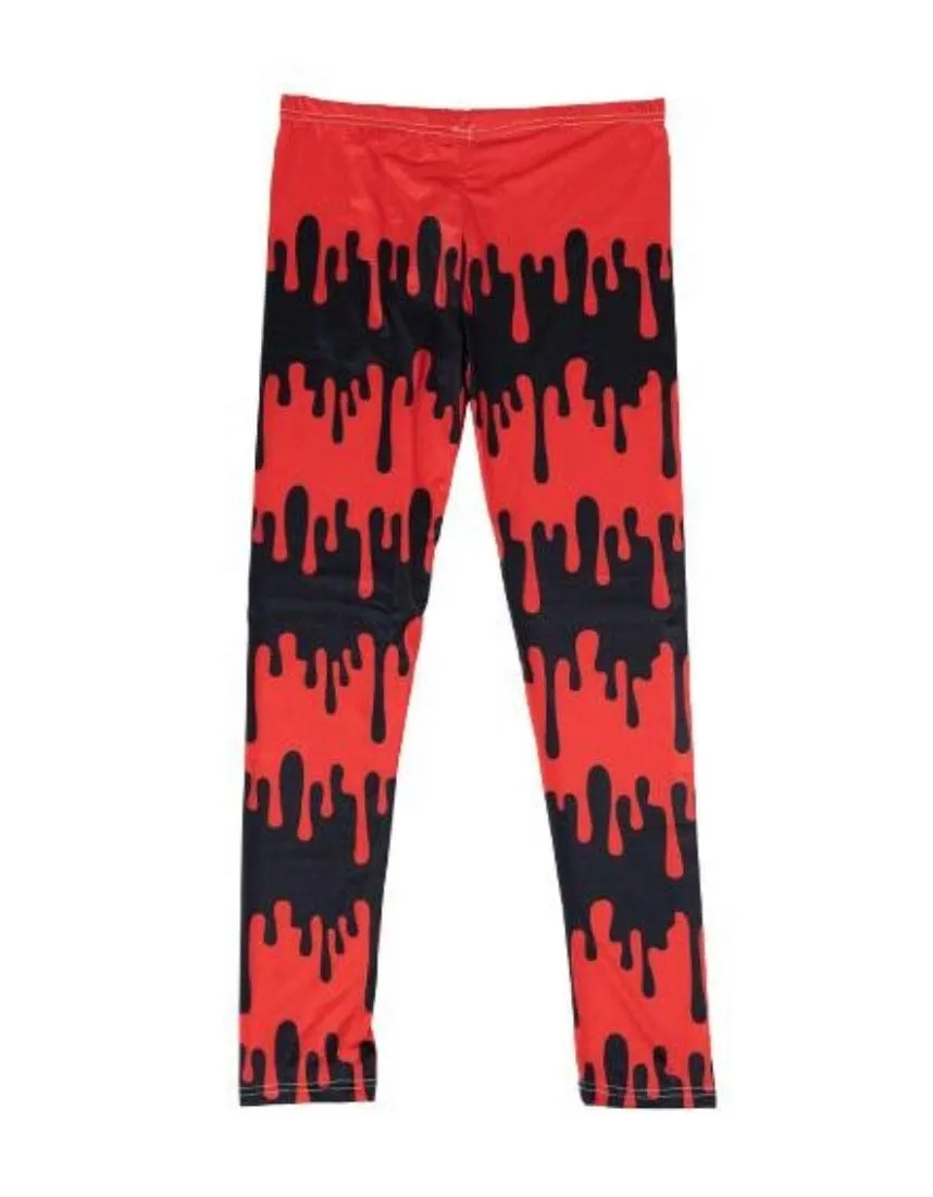 ACDC Rag Red Drip Leggings