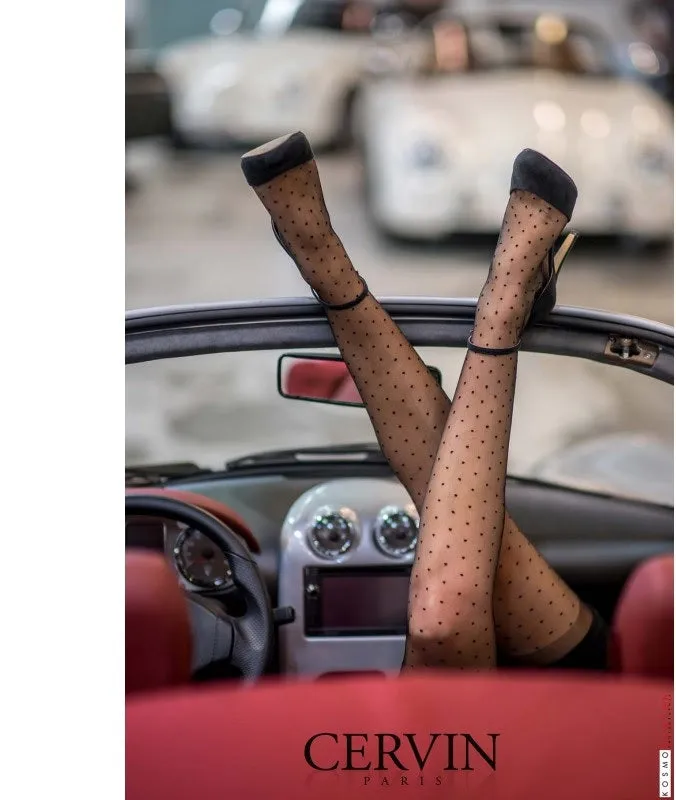 Cervin Plumetis Stockings