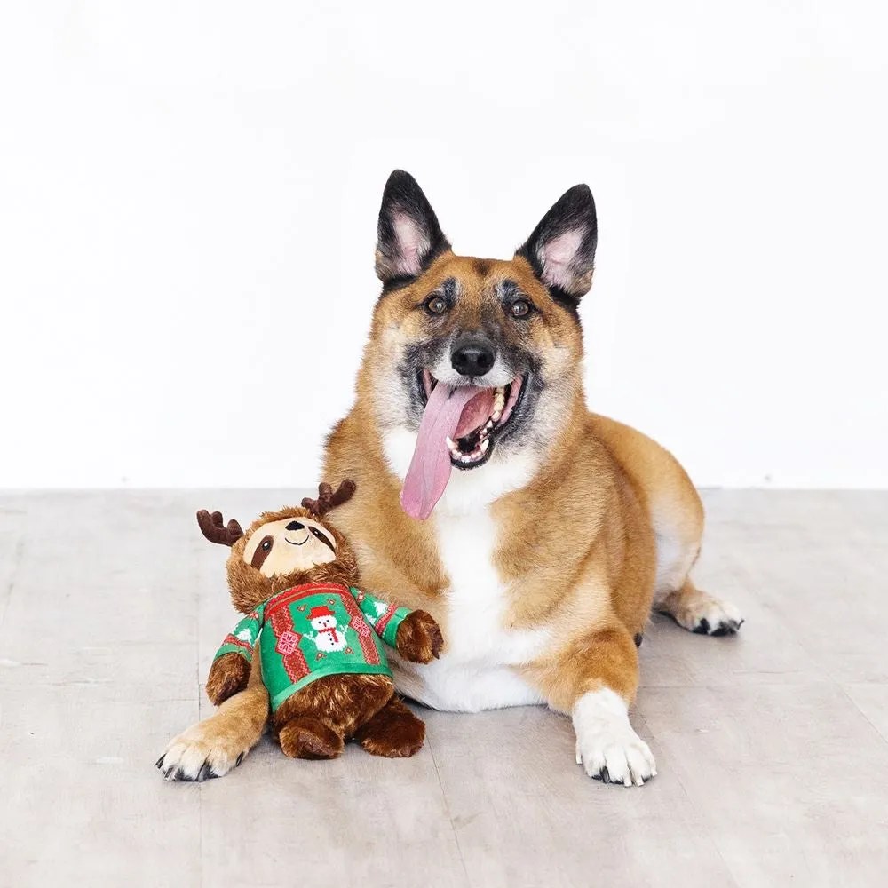 Christmas Sam Dog Plush Toy