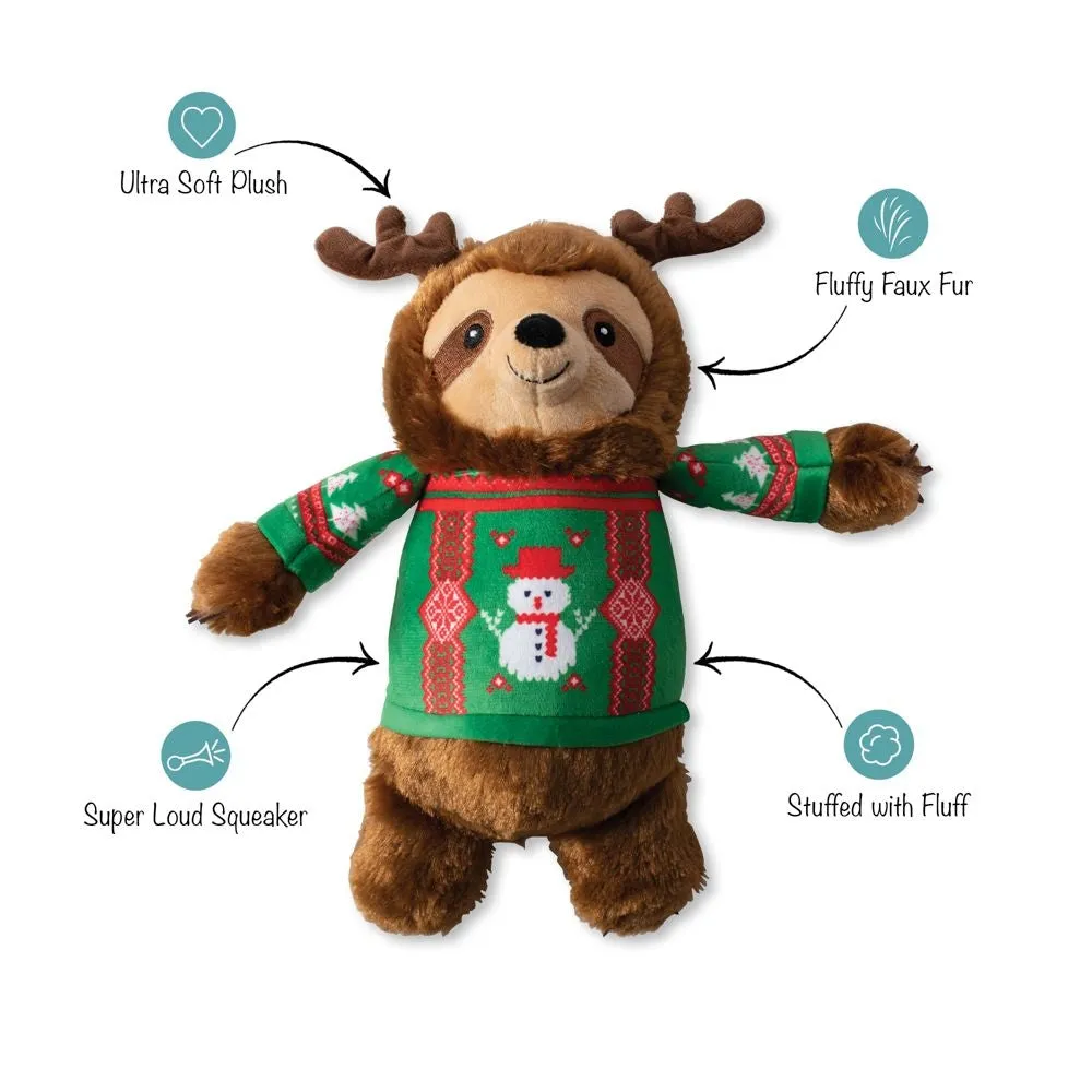 Christmas Sam Dog Plush Toy