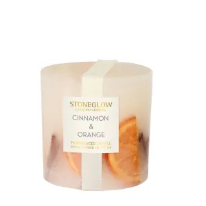 Cinamon Orange - Scented Pillar Candle