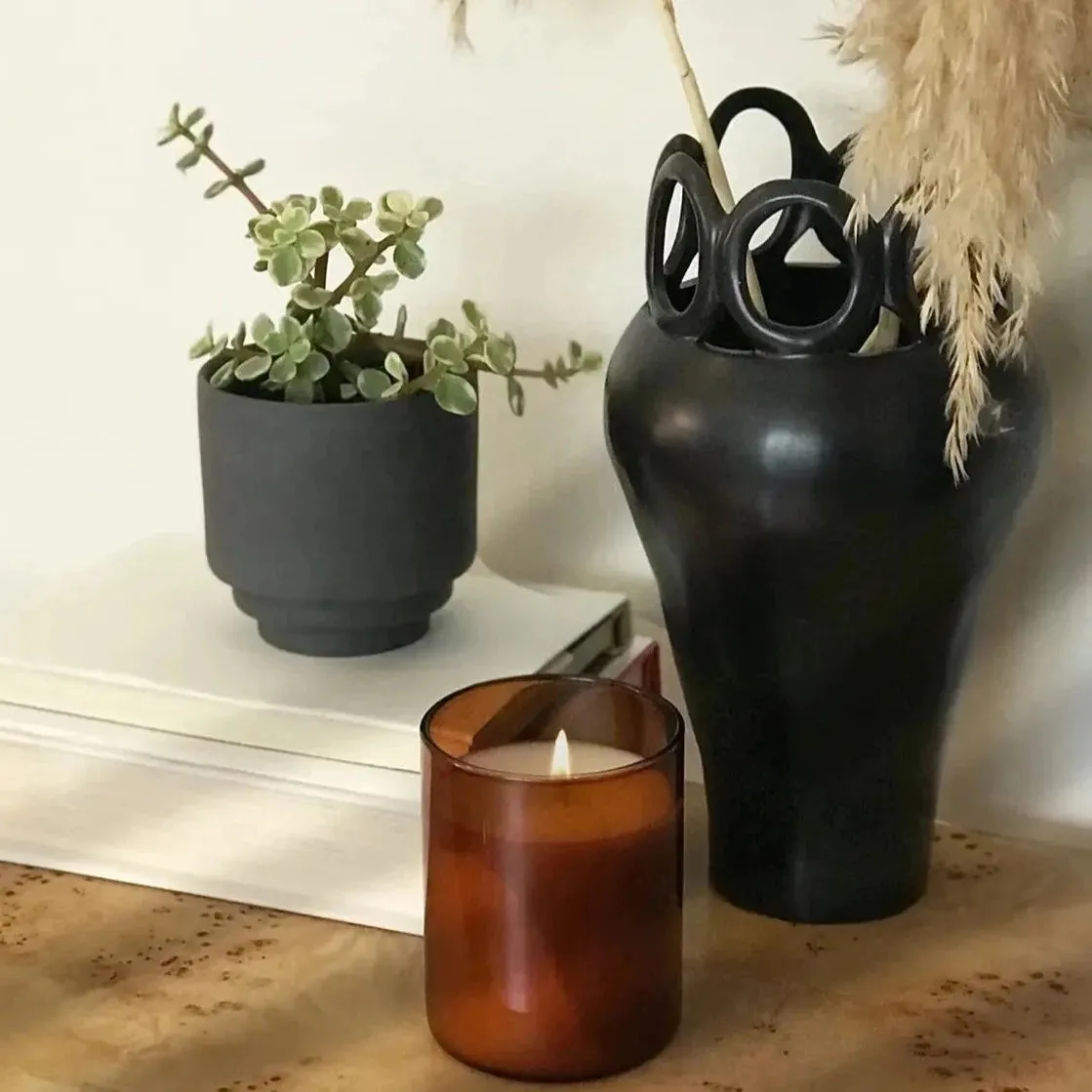 Cinnamon   Honeysuckle Outdoor Candle by Botanica