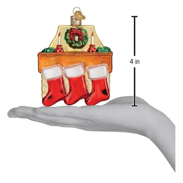 Family Of 3 Stockings Ornament