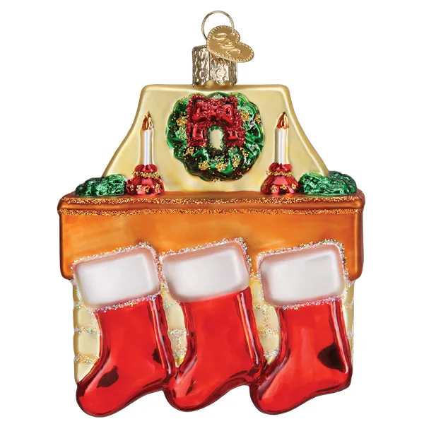 Family Of 3 Stockings Ornament