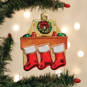 Family Of 3 Stockings Ornament