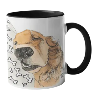 Golden Retriever Sleeping Mug