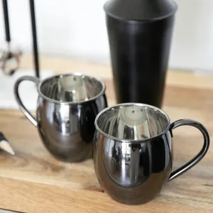 Gunmetal Moscow Mule Mugs (Set of 2)