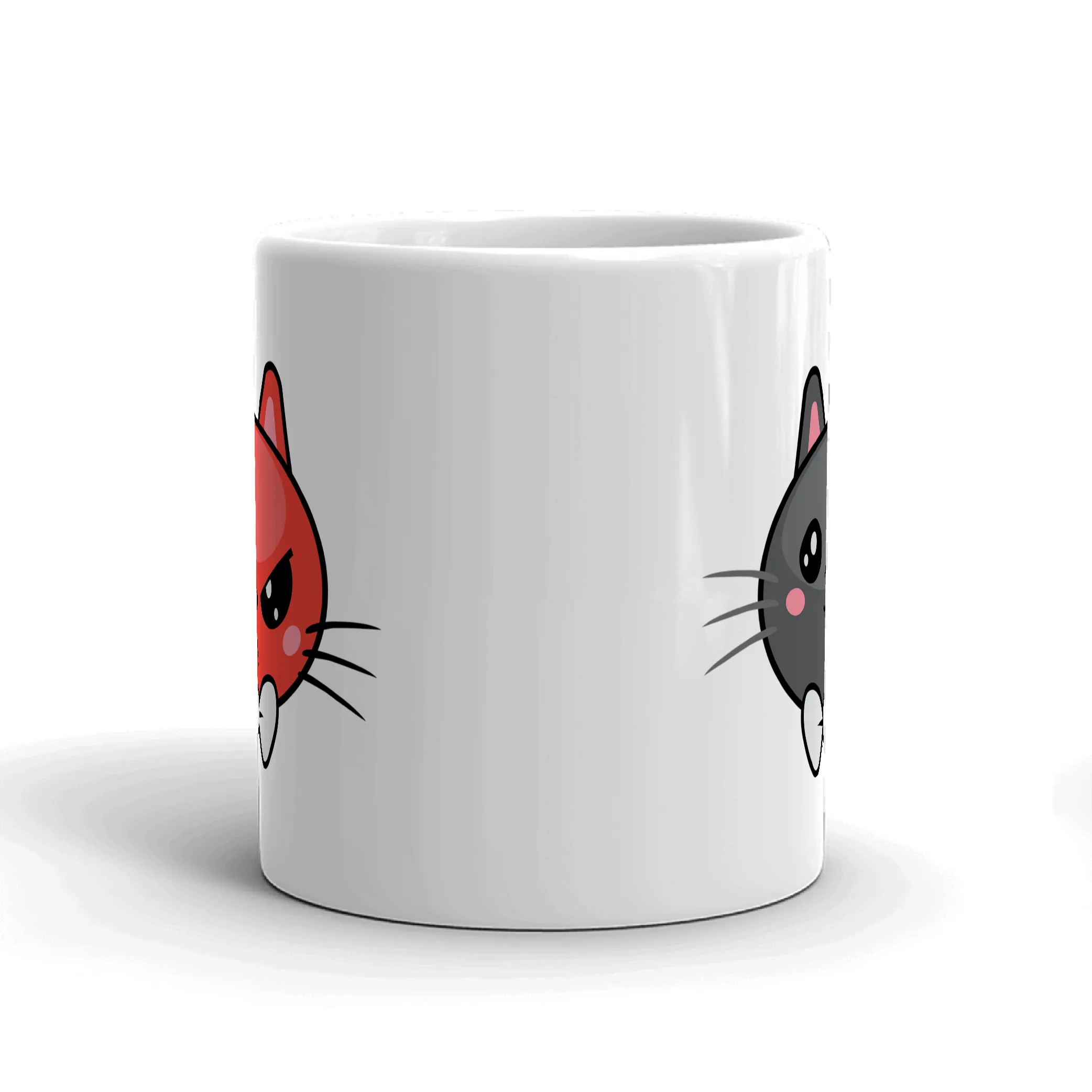 Halo Infinite Angry Kitty | Nice Kitty Emblem Mug