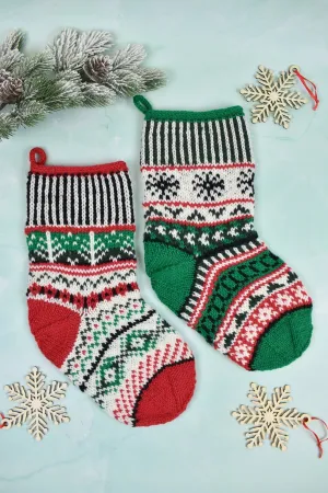 Holiday Stockings in Deluxe Worsted