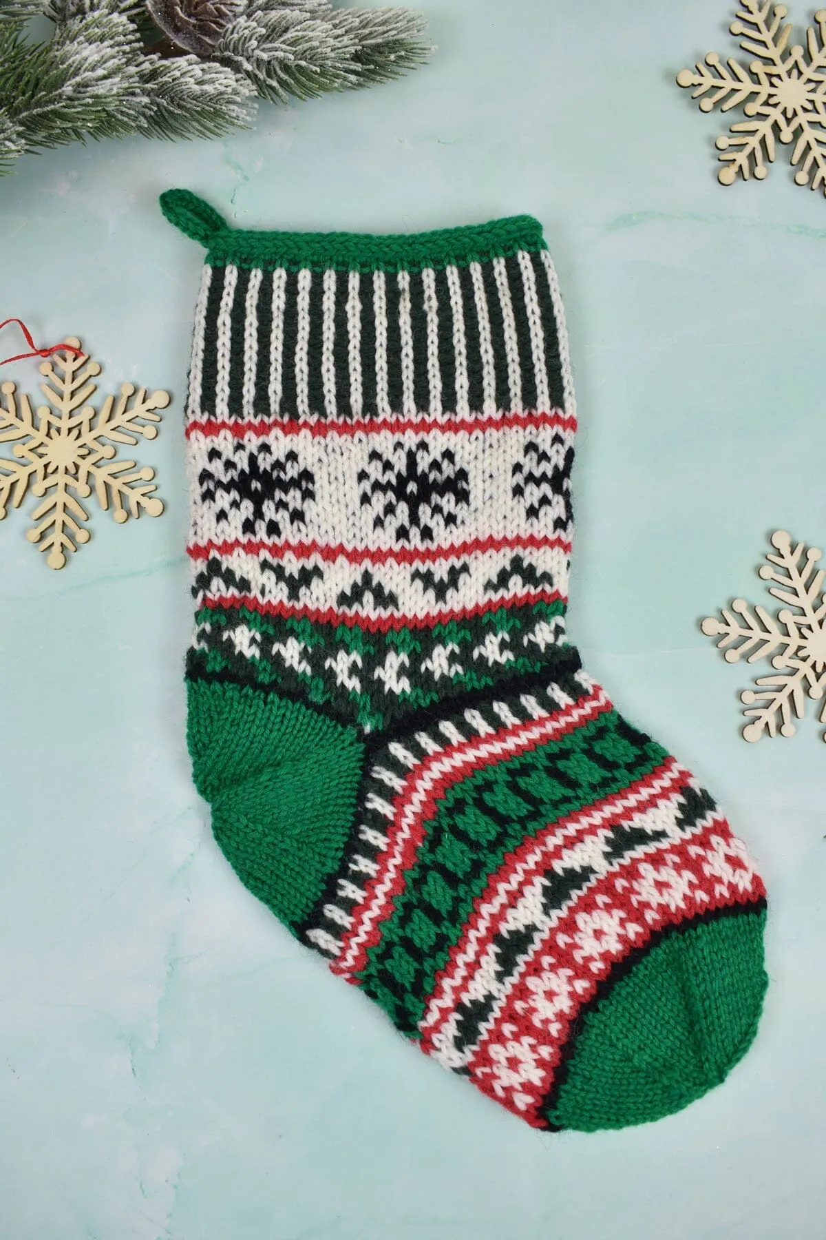 Holiday Stockings in Deluxe Worsted