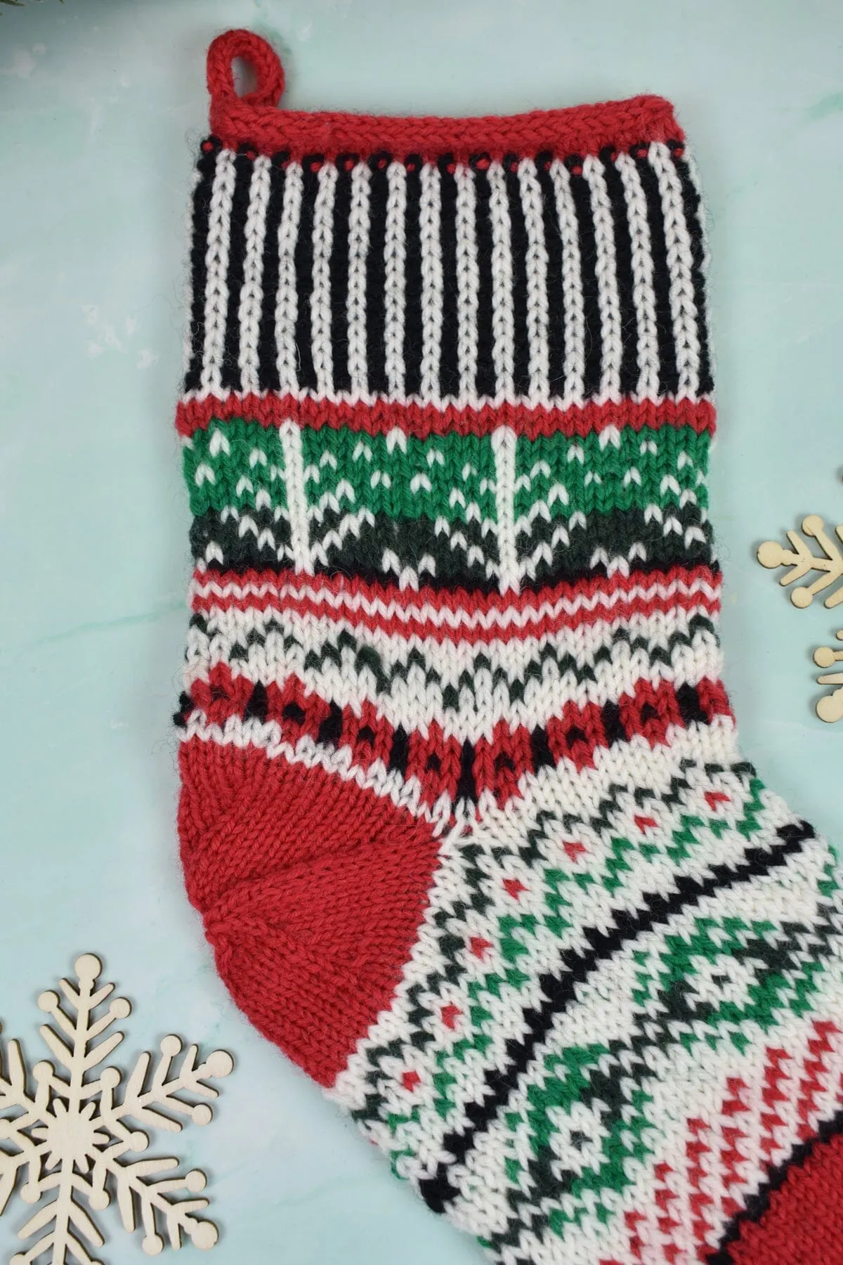 Holiday Stockings in Deluxe Worsted