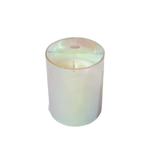 Itisha Treendzs Flameless LED Pillar Candles, 7 x 10 cm, Acrylic, Battery Operated, Dancing Flame, Flickering, for Home, Wedding, Party, Festival