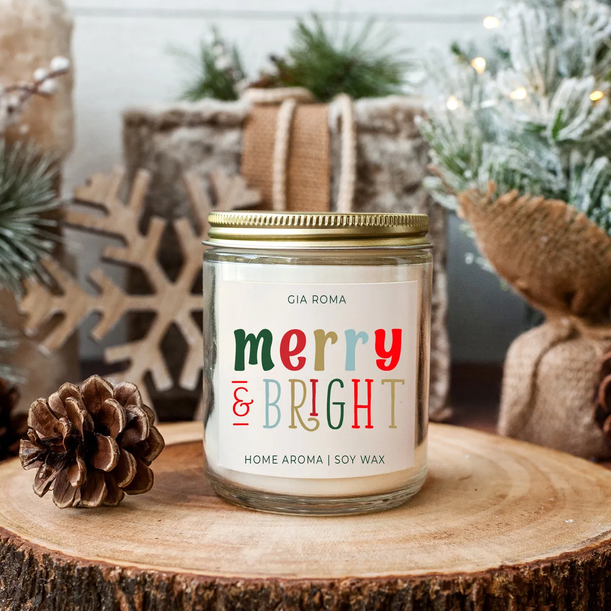 Merry   Bright Candle