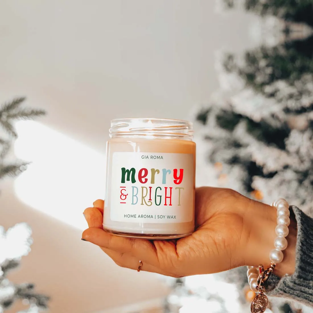 Merry   Bright Candle