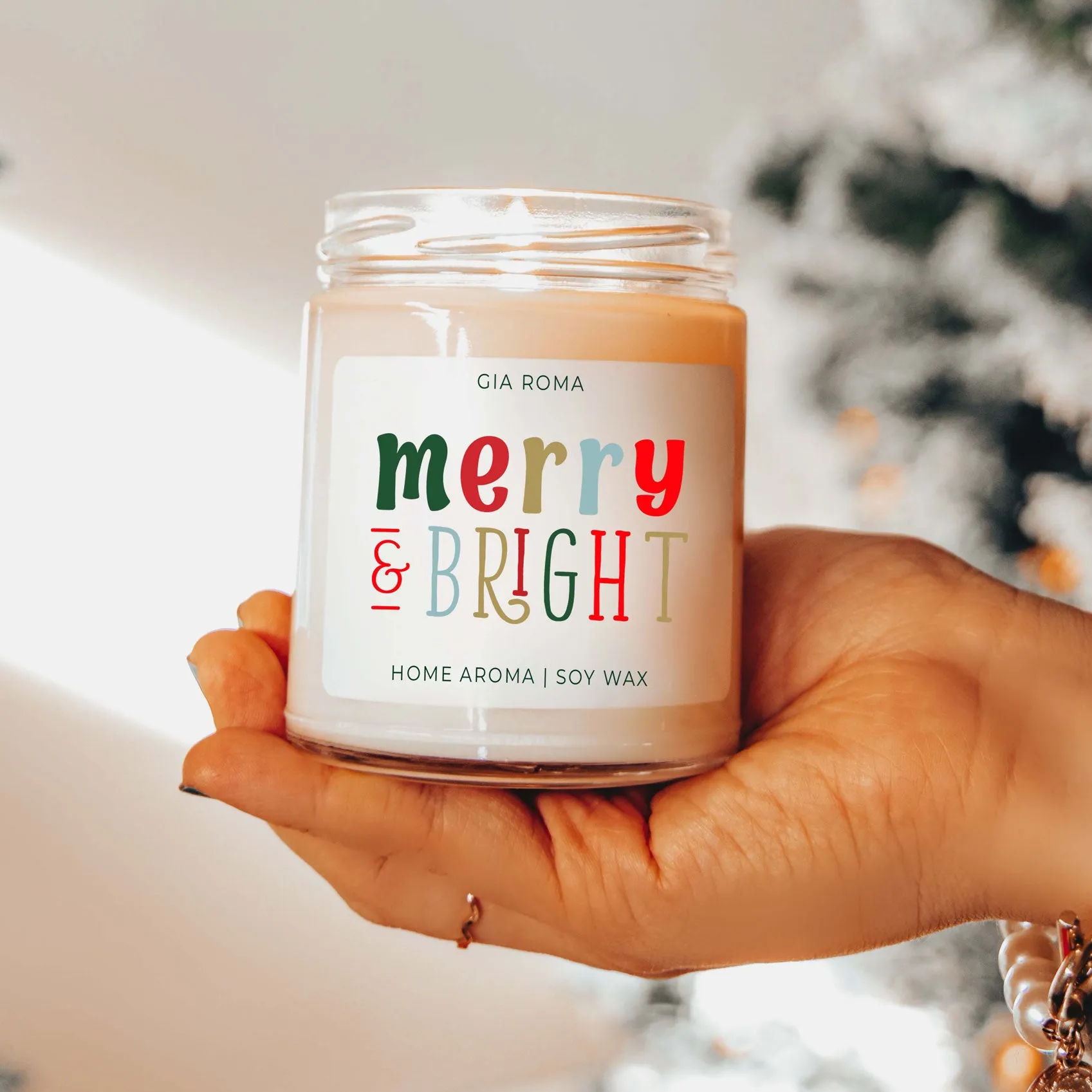 Merry   Bright Candle