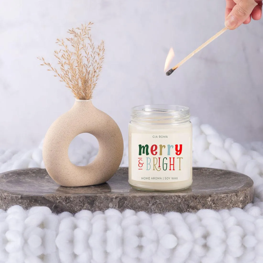 Merry   Bright Candle