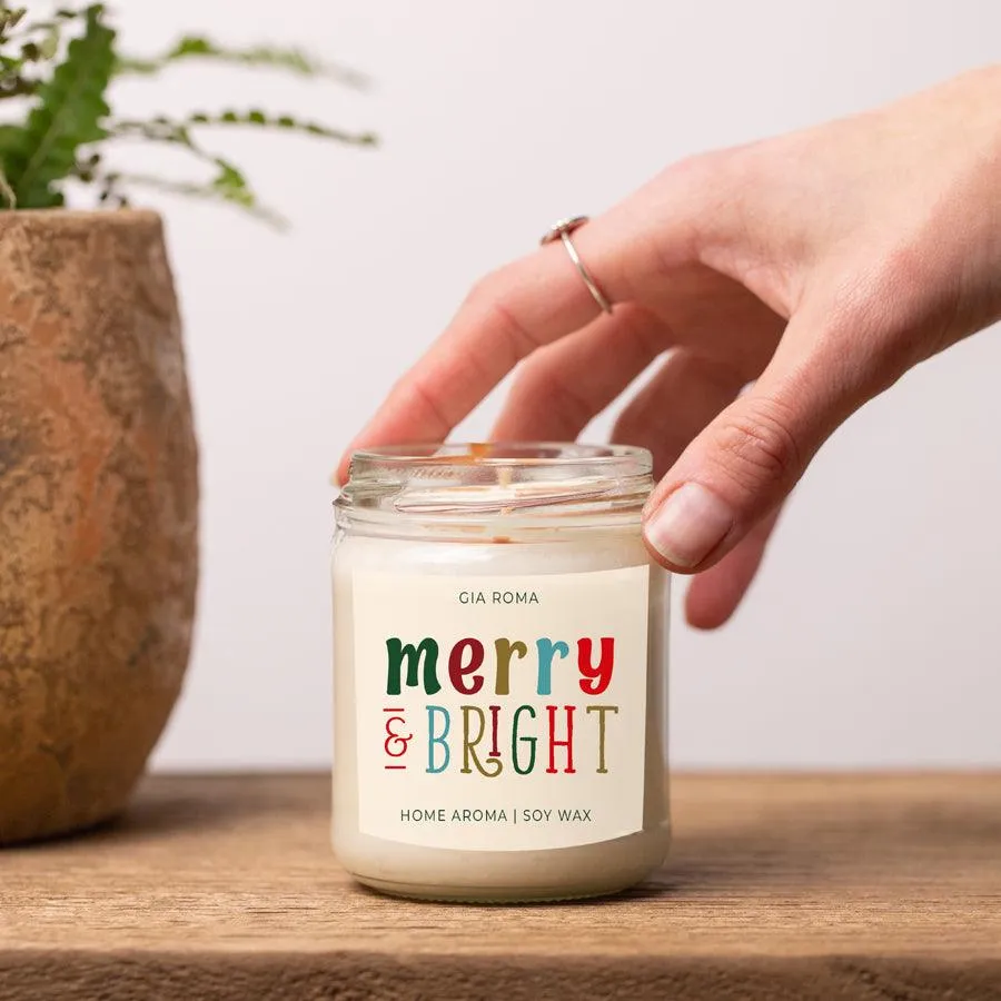 Merry   Bright Candle