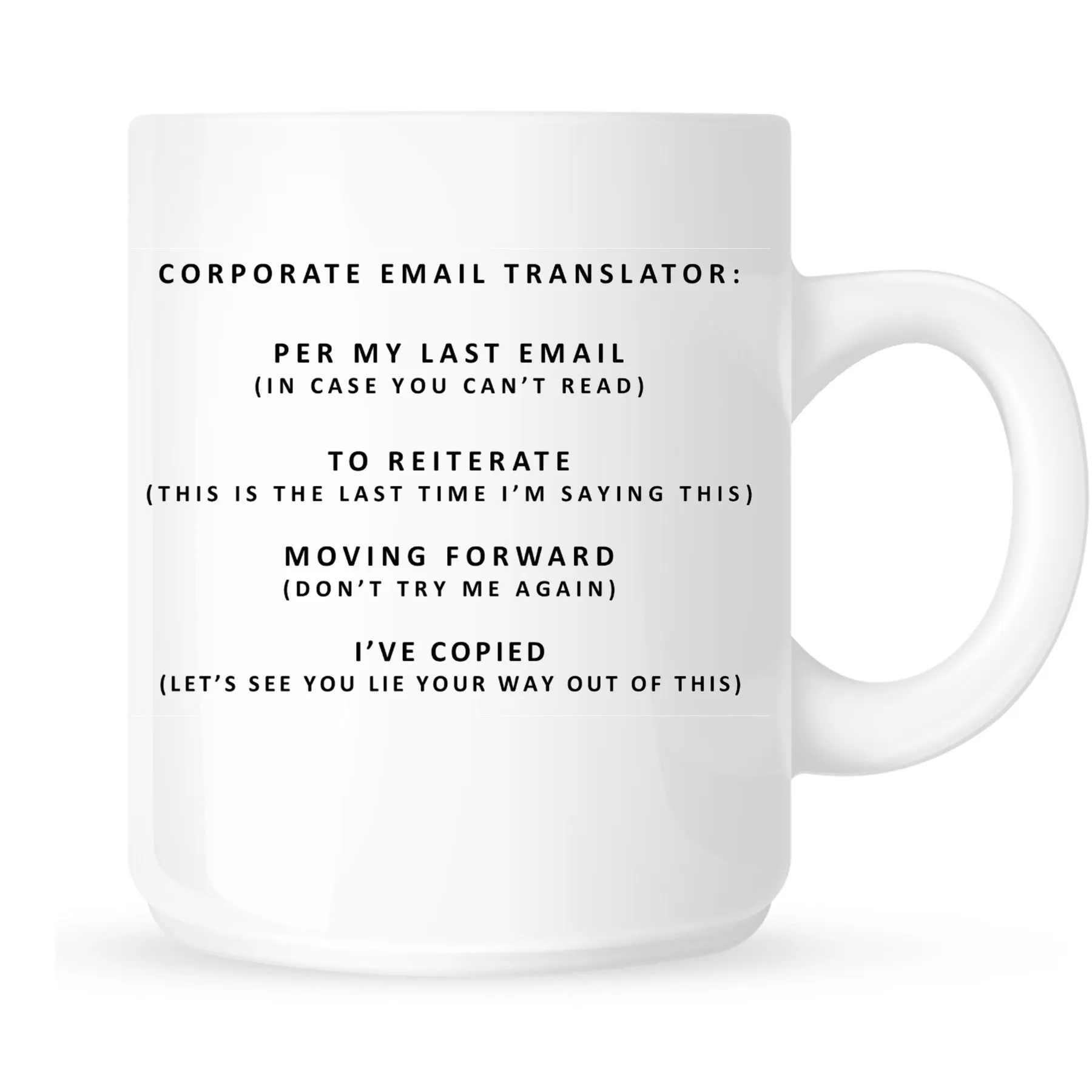 Mug -Corporate Email Translator