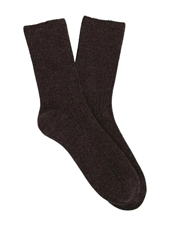 No Pressure Cuff Cashmere Blend Socks