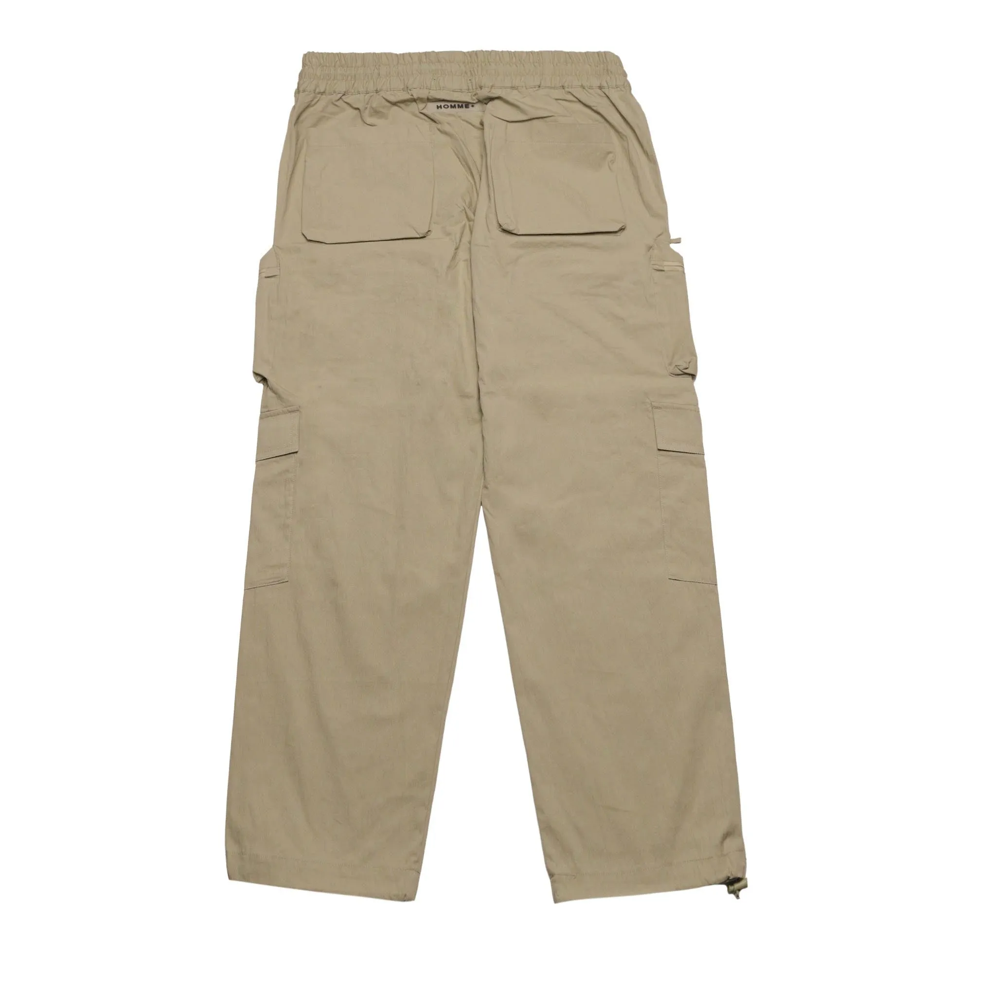 Nylon Cargo Pocket Pants