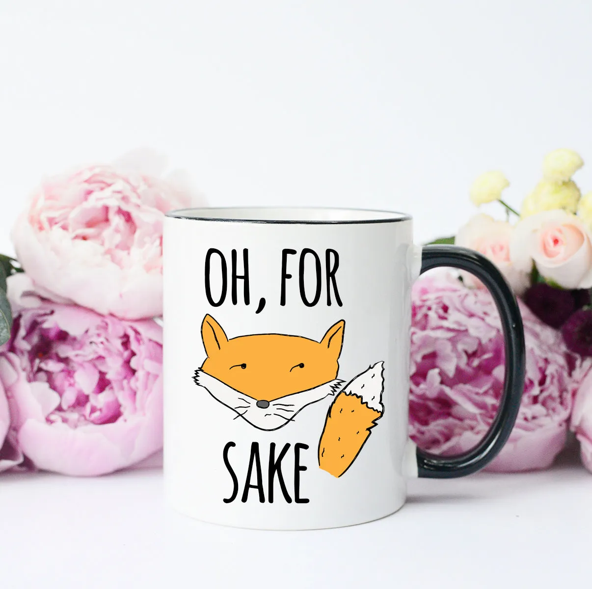 Oh For Fox Sake Mug, Funny Fox Mug, Fox Mug, Mug for Fox Lovers