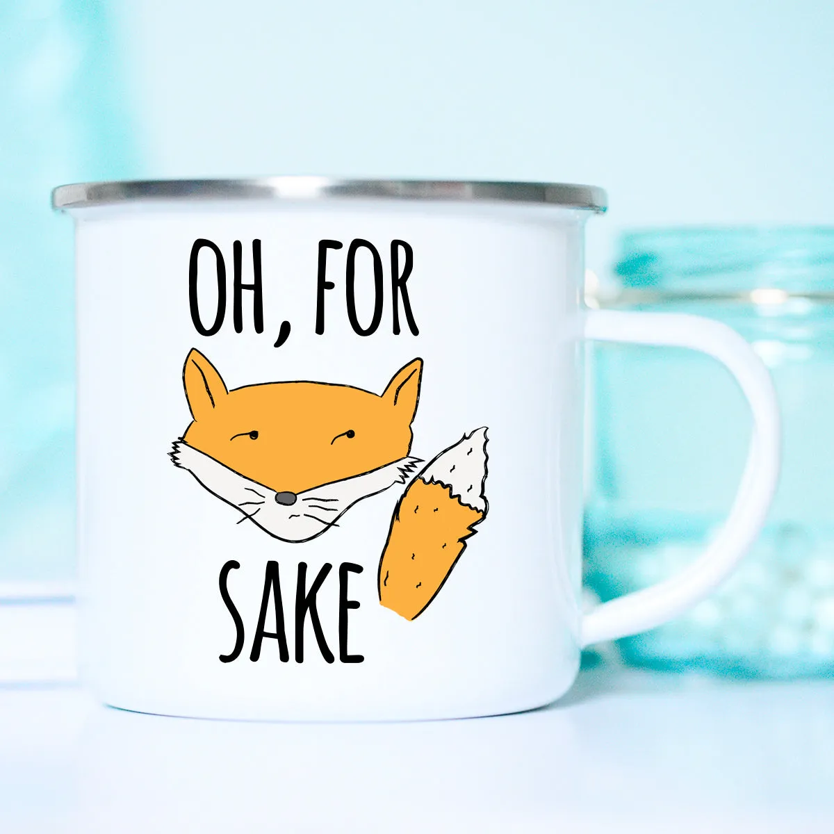 Oh For Fox Sake Mug, Funny Fox Mug, Fox Mug, Mug for Fox Lovers