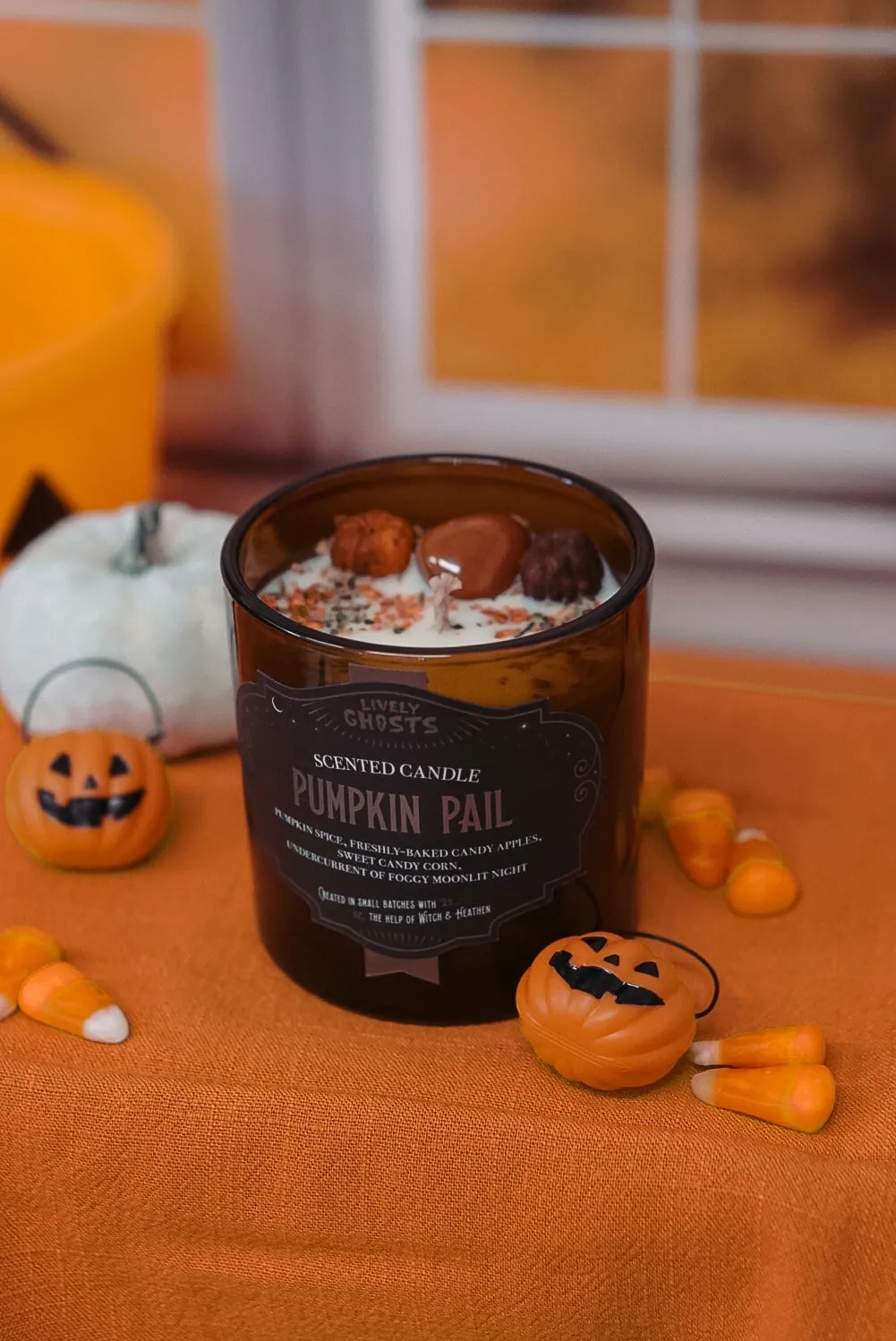 Pumpkin Pail | Candle