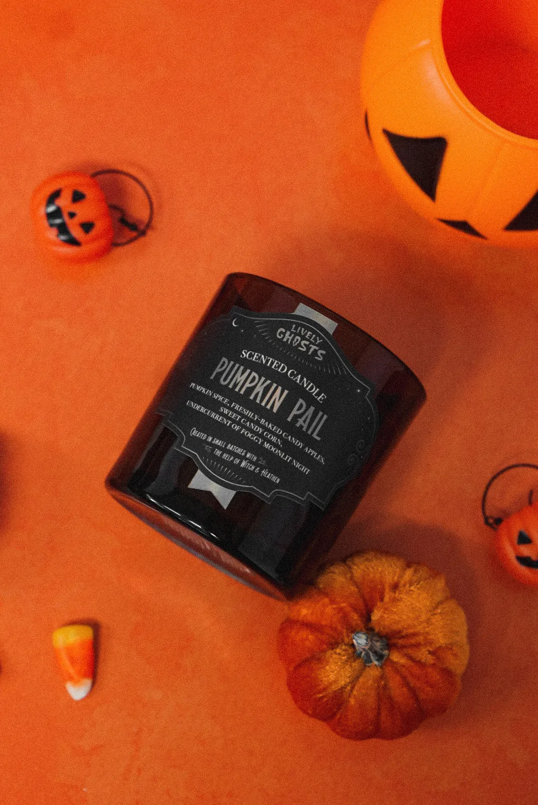 Pumpkin Pail | Candle