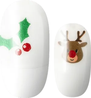 Reindeer Rockin' (transparent)