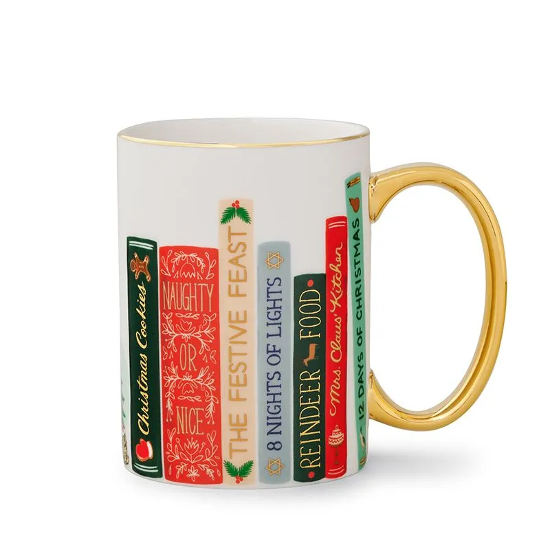 RIFLE PAPER CO. | Festive Book Club Mug