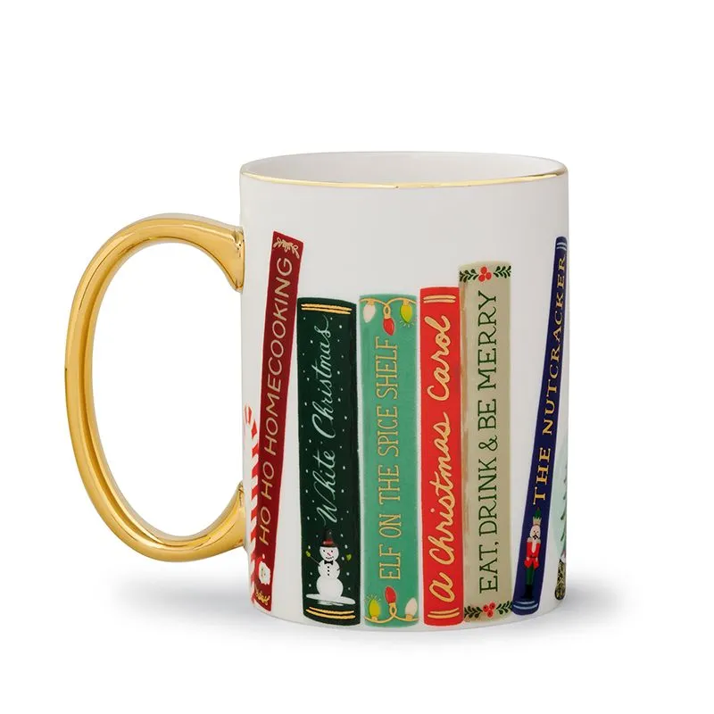 RIFLE PAPER CO. | Festive Book Club Mug