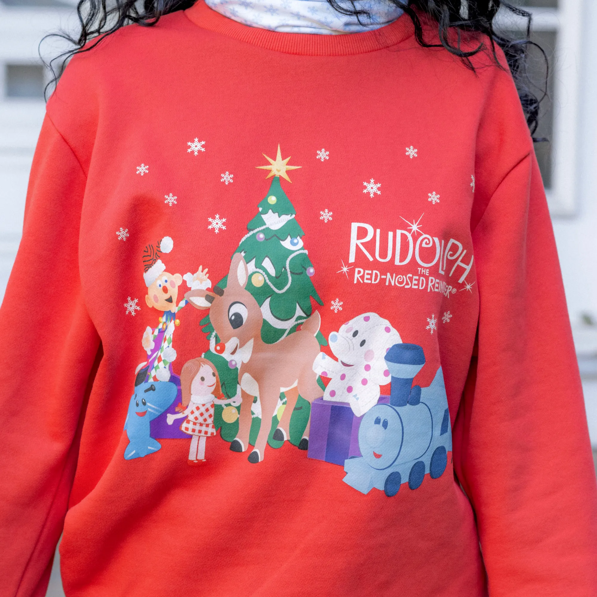 Rudolph Collared Crewneck