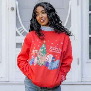 Rudolph Collared Crewneck