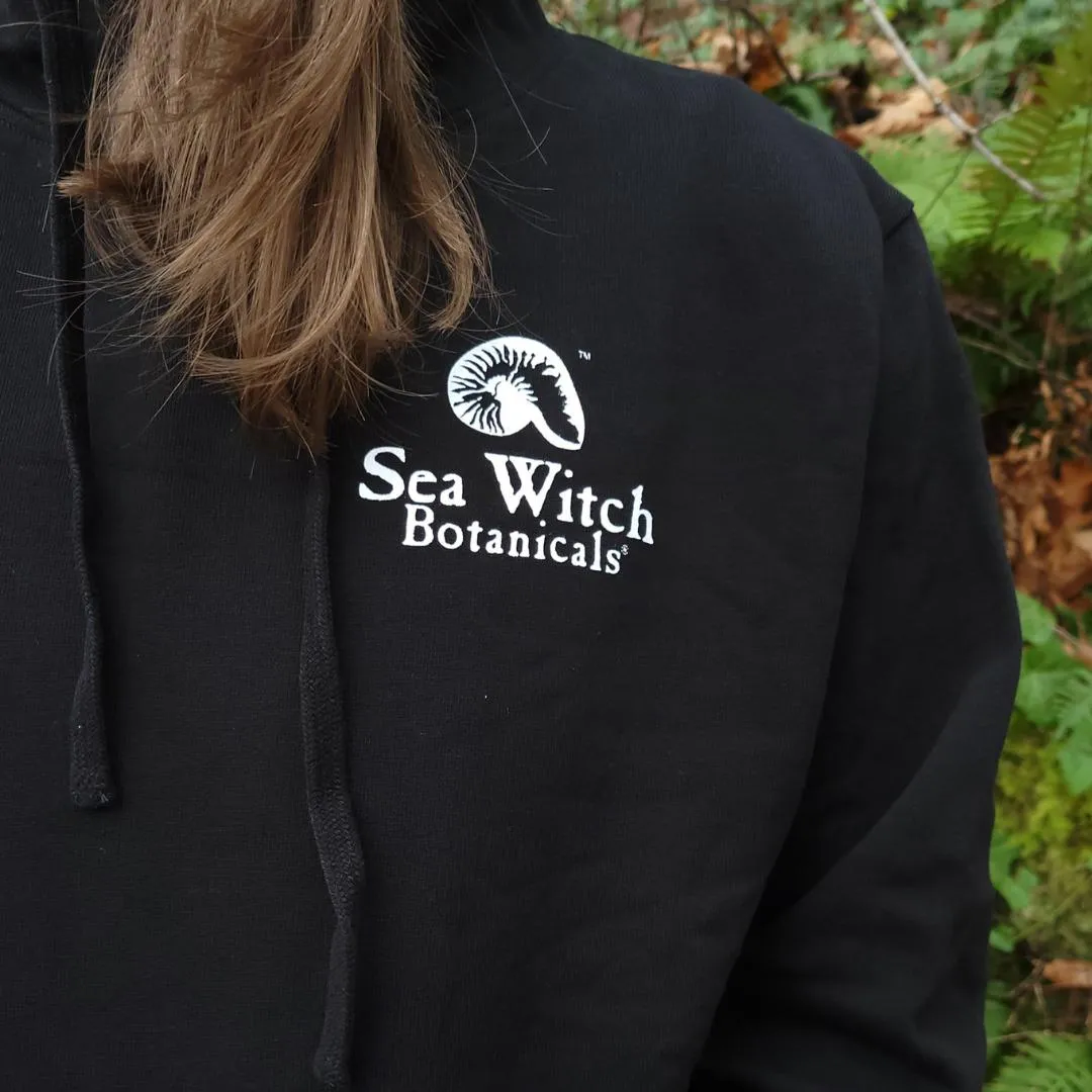 Sea Witch Botanicals Pullover Hoodie: Pearl Moon