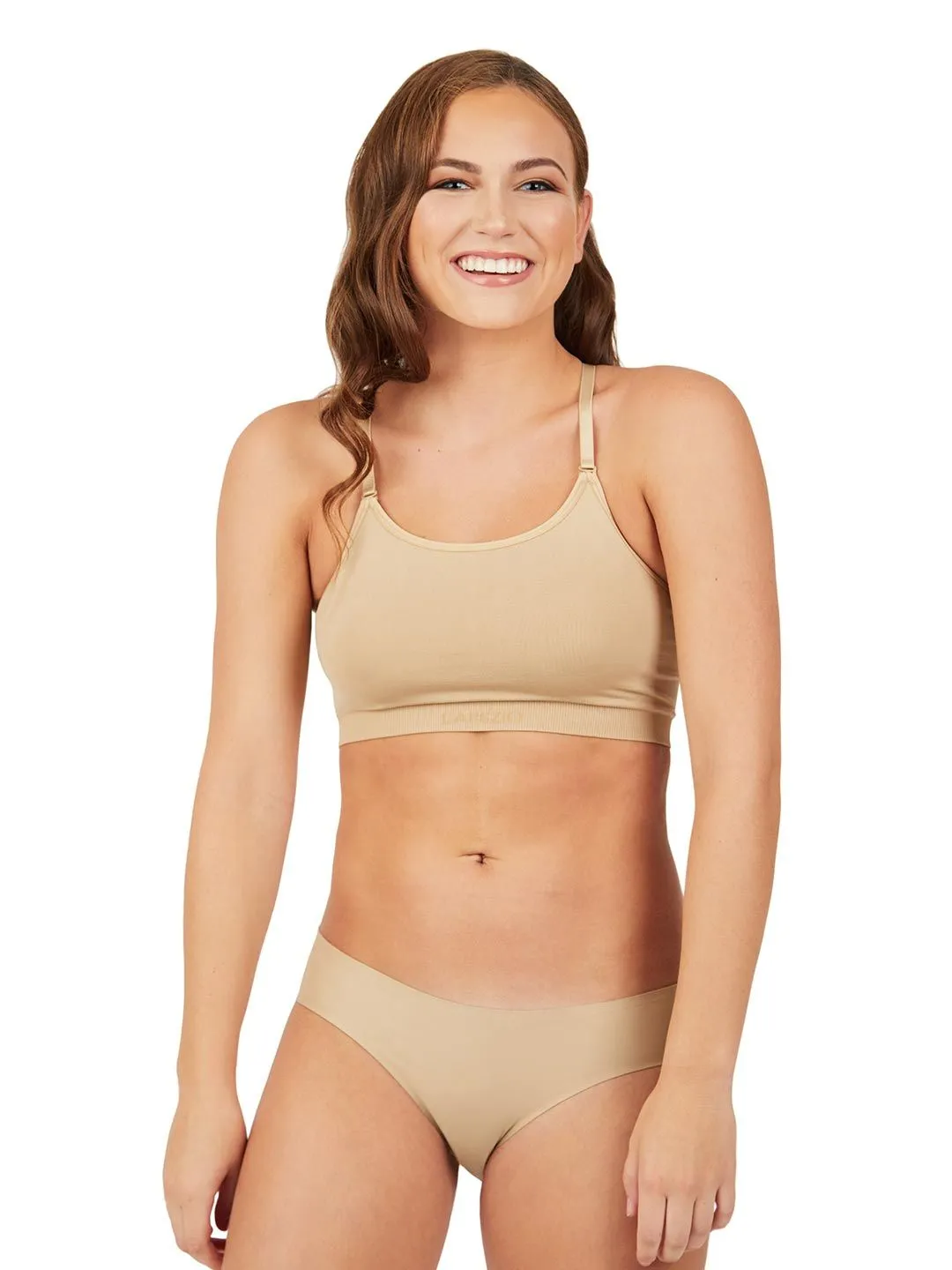 Seamless Convertible Longline Bra - Tweens (3769T)