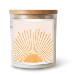 Sun Dial Large Soy Wax Candle, India | The CommonFolk