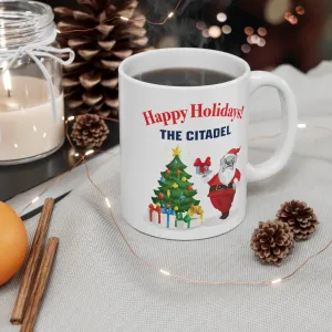 The Citadel, Happy Holidays! Santa Spike, Mug 11oz