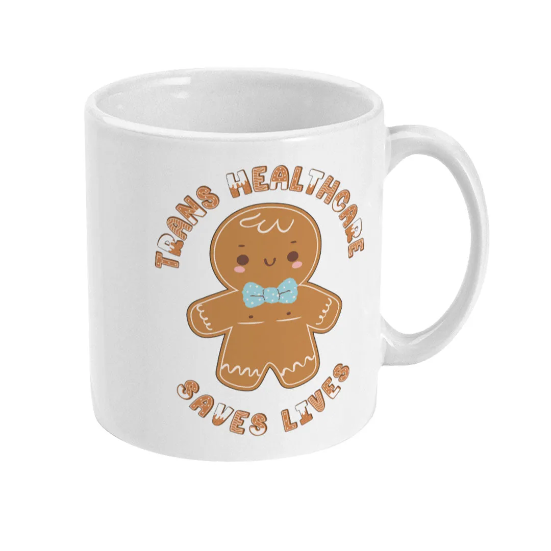 Trans Healthcare Saves Lives Christmas Coffee Mug