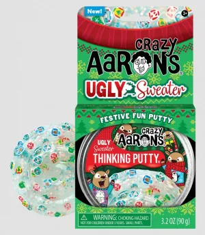 Ugly Sweater - 4" Thinking Putty Tin