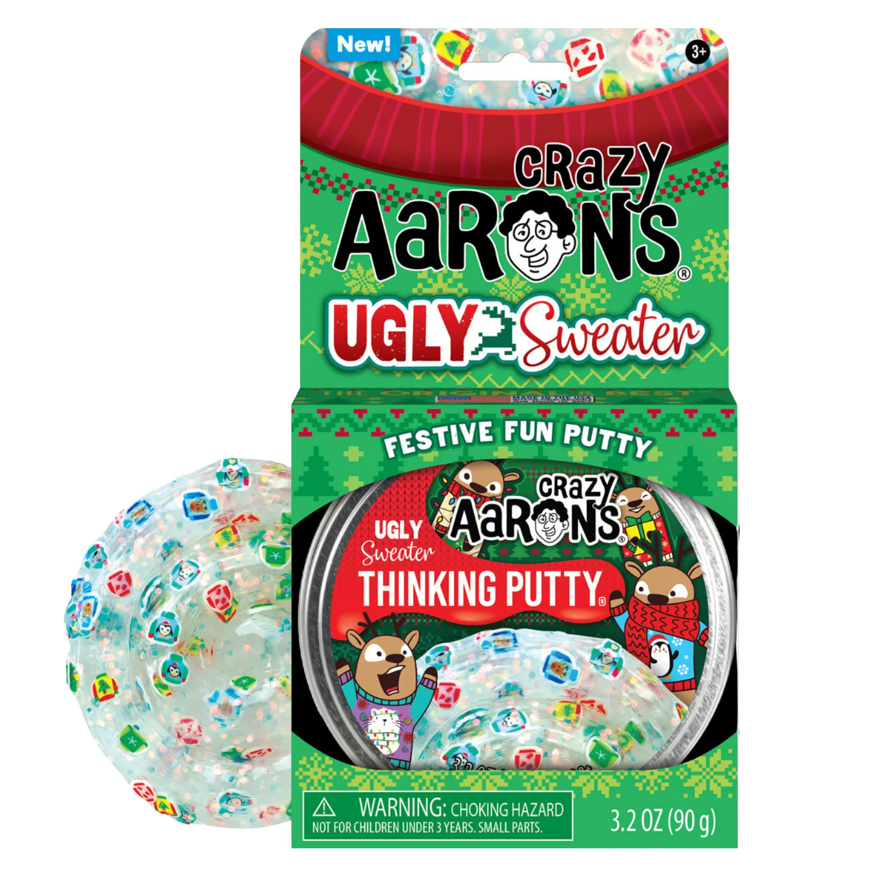 Ugly Sweater Thinking Putty