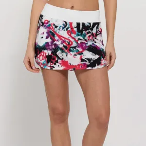 Women's Nevo Tashi Tennis Skort Graffitti and White