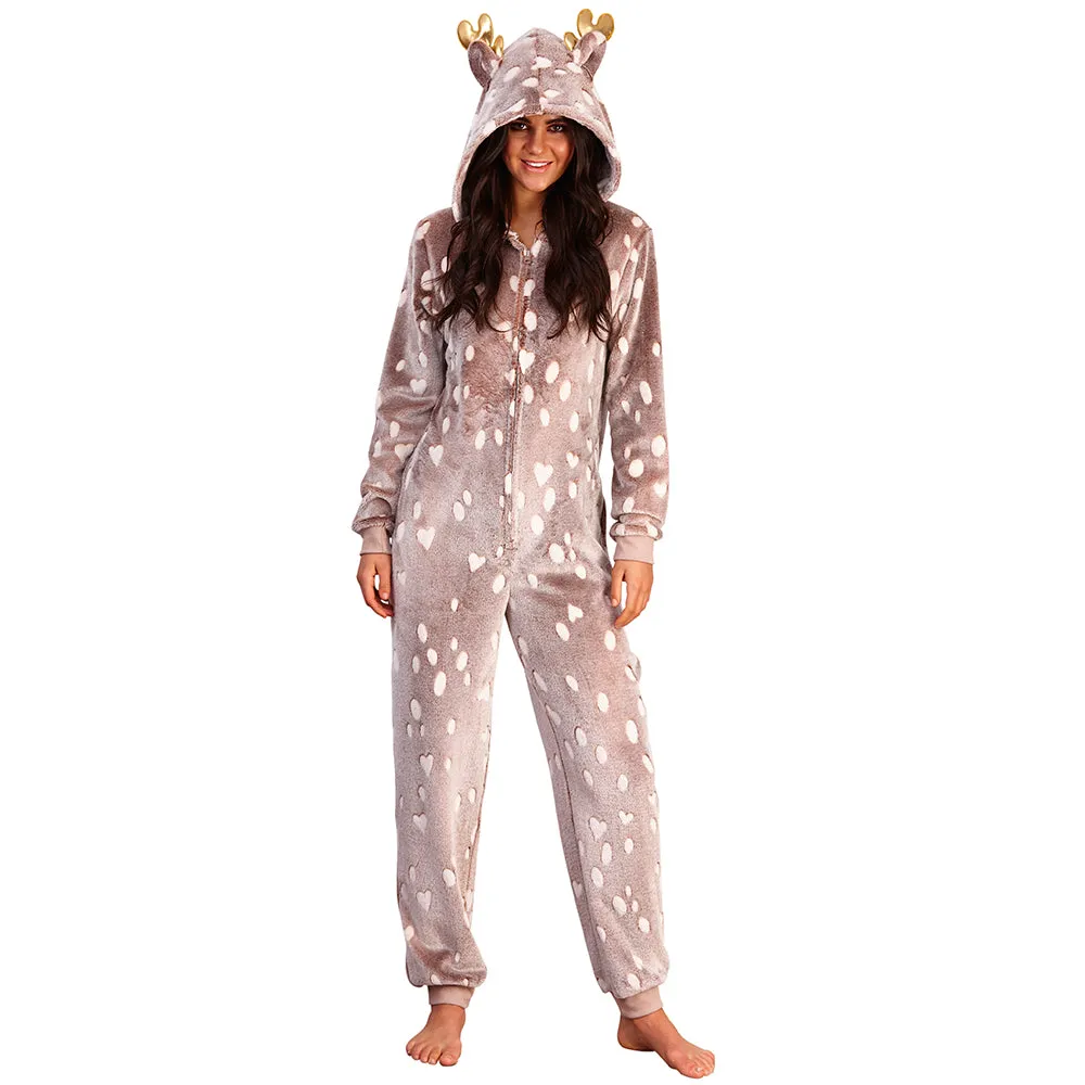 Women's Reindeer Onesie